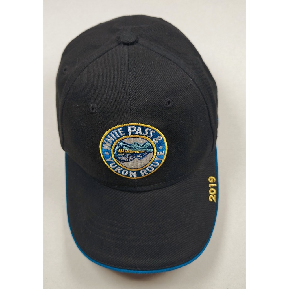 White Pass Yukon Route Adjustable Hat Cap Embroidered Patch‎ 2019 Skagway Alaska